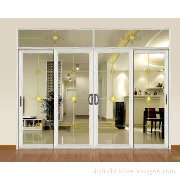 Ritz 2014 Modern Style Aluminium Interior Good Quality Glass Sliding Door